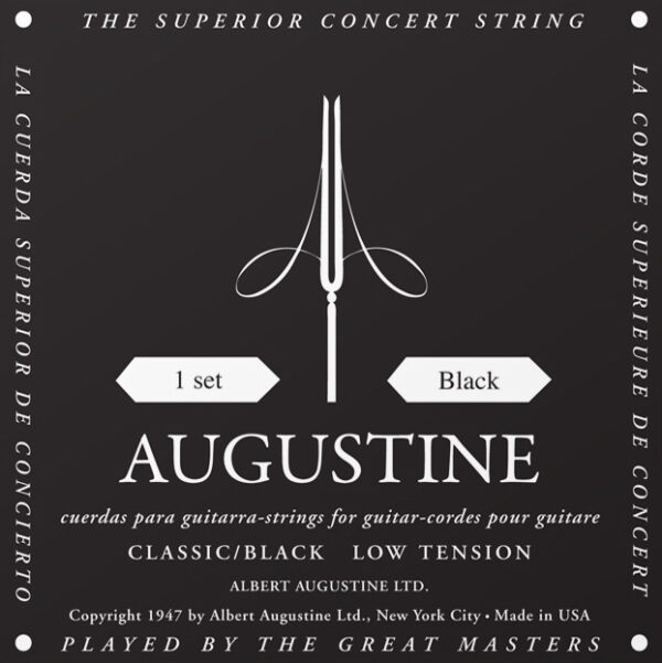 Augustine Classic Black Low Tension Žice za Klasičnu Gitaru