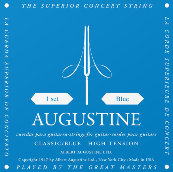 Augustine Classic Blue High Tension Žice za Klasičnu Gitaru