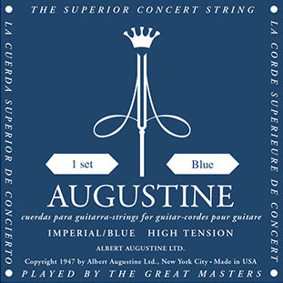 Augustine Imperial Blue High Tension Žice za Klasičnu Gitaru