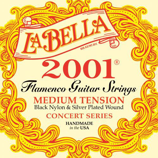 La Bella 2001 flamenco medium žice za klasičnu gitaru