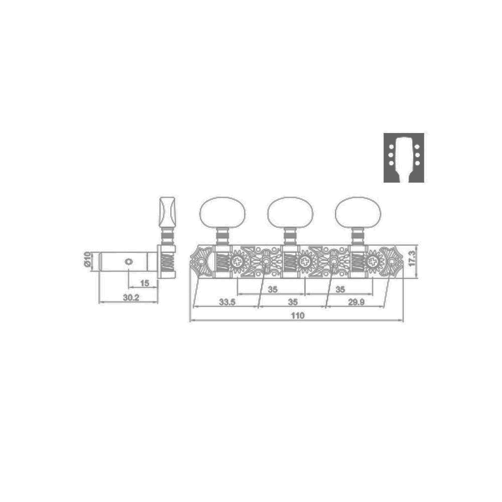 Esteve Čivije Za Gitaru model Flamenco