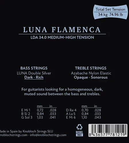 <div>Knobloch</div> Luna Flamenca AZ Medium High
