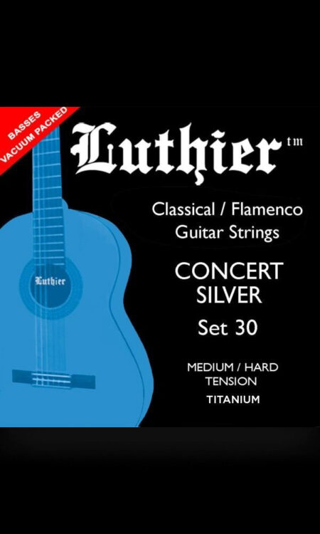 <div>Luthier</div> Set 30 Titanium Medium Hard