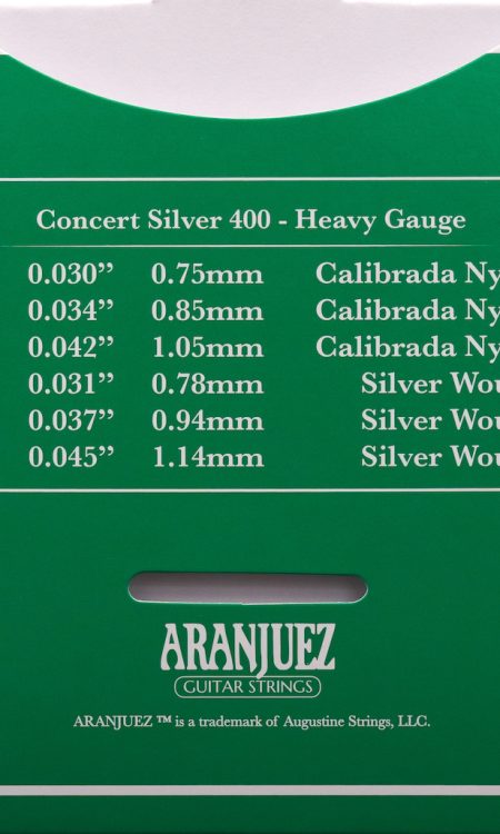 Aranjuez Concert Silver 400 HT