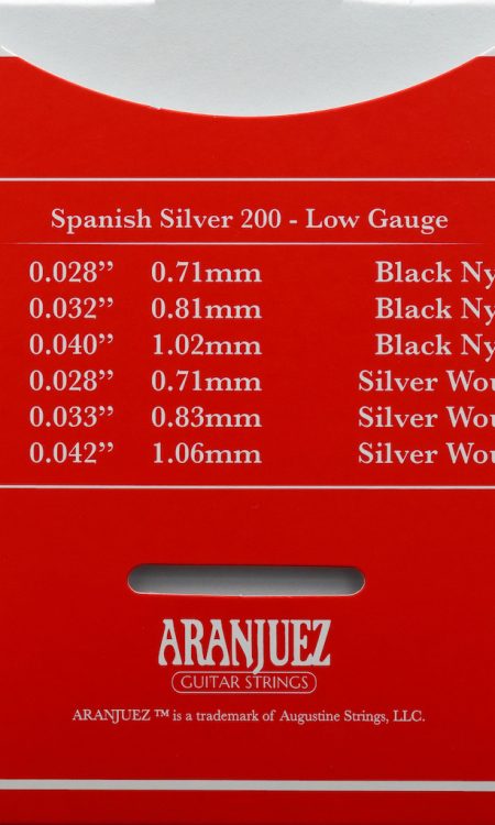 Aranjuez Spanish Silver 200 LT